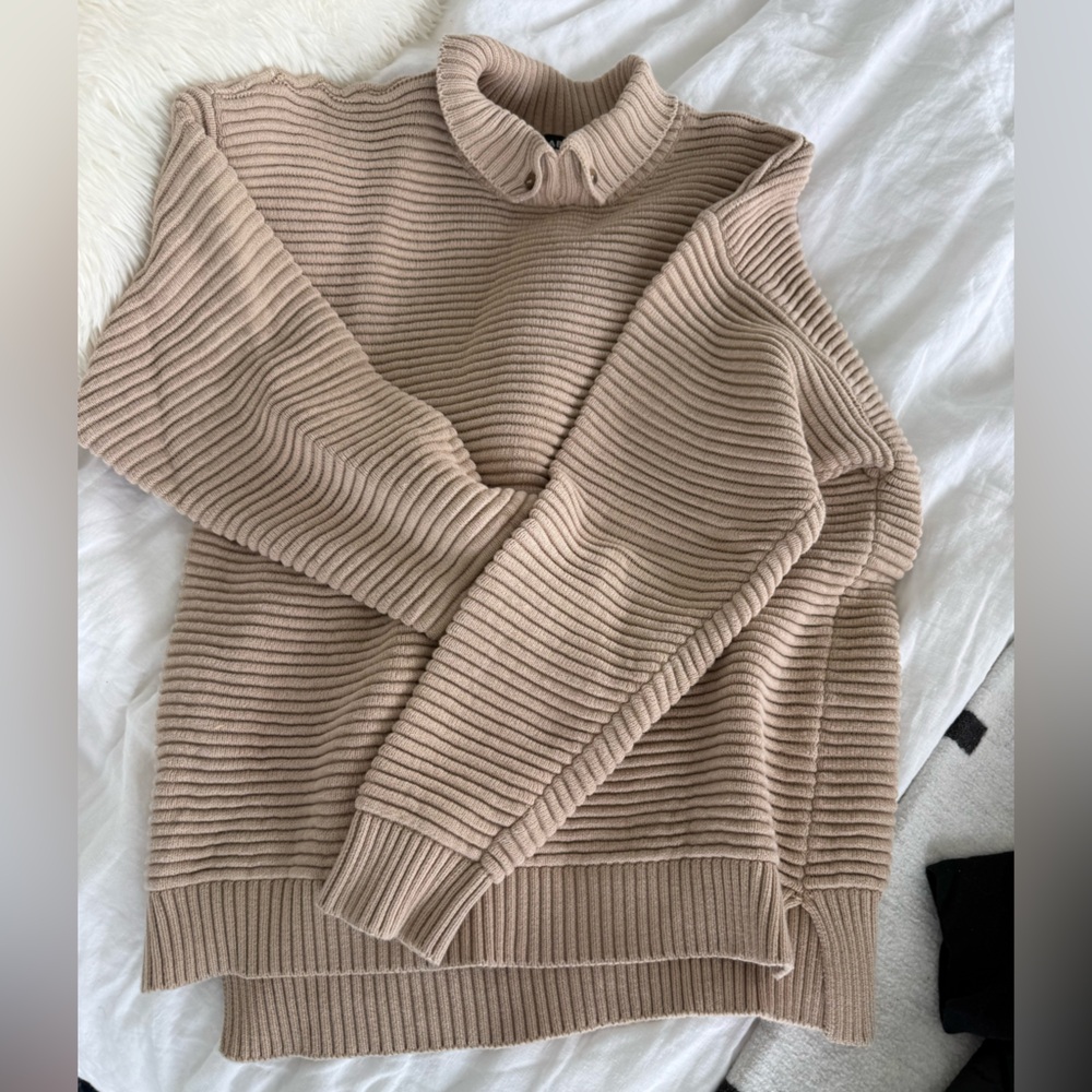 Able Organic Cotton Knit Sweater - S